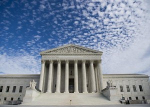 La Cour Suprême américaine, Washington  | Photo de  Saul Loeb - AFP