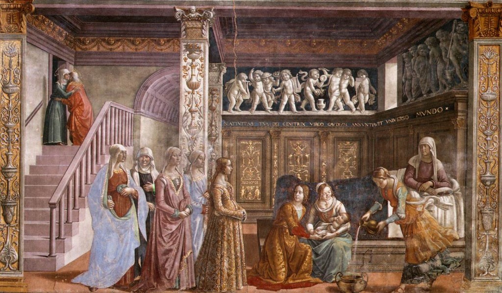 Nativité de la Bienheureuse Vierge Marie |Domenico Ghirlandaio